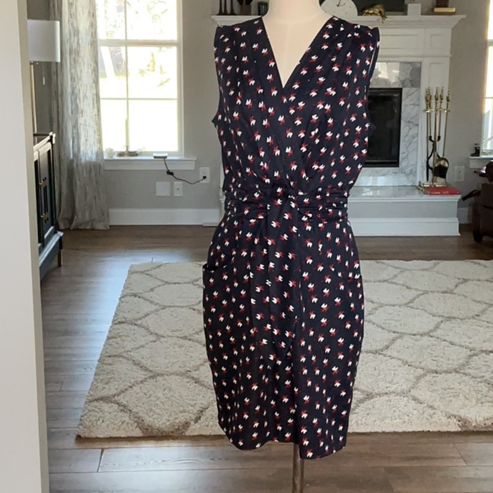 Anthropologie Silk MIDI Dress! NWOT 8